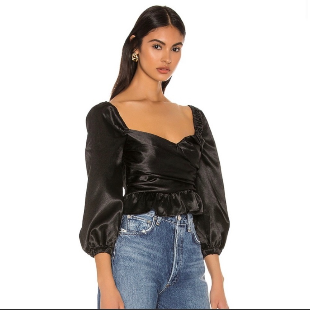 NEW Majorelle Julia Top in Black Size Small